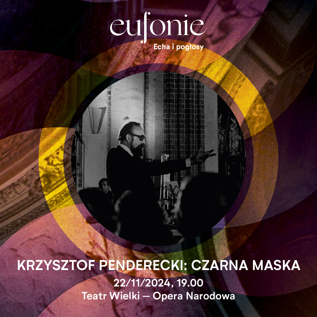 czarna maska penderecki festiwal eufonie